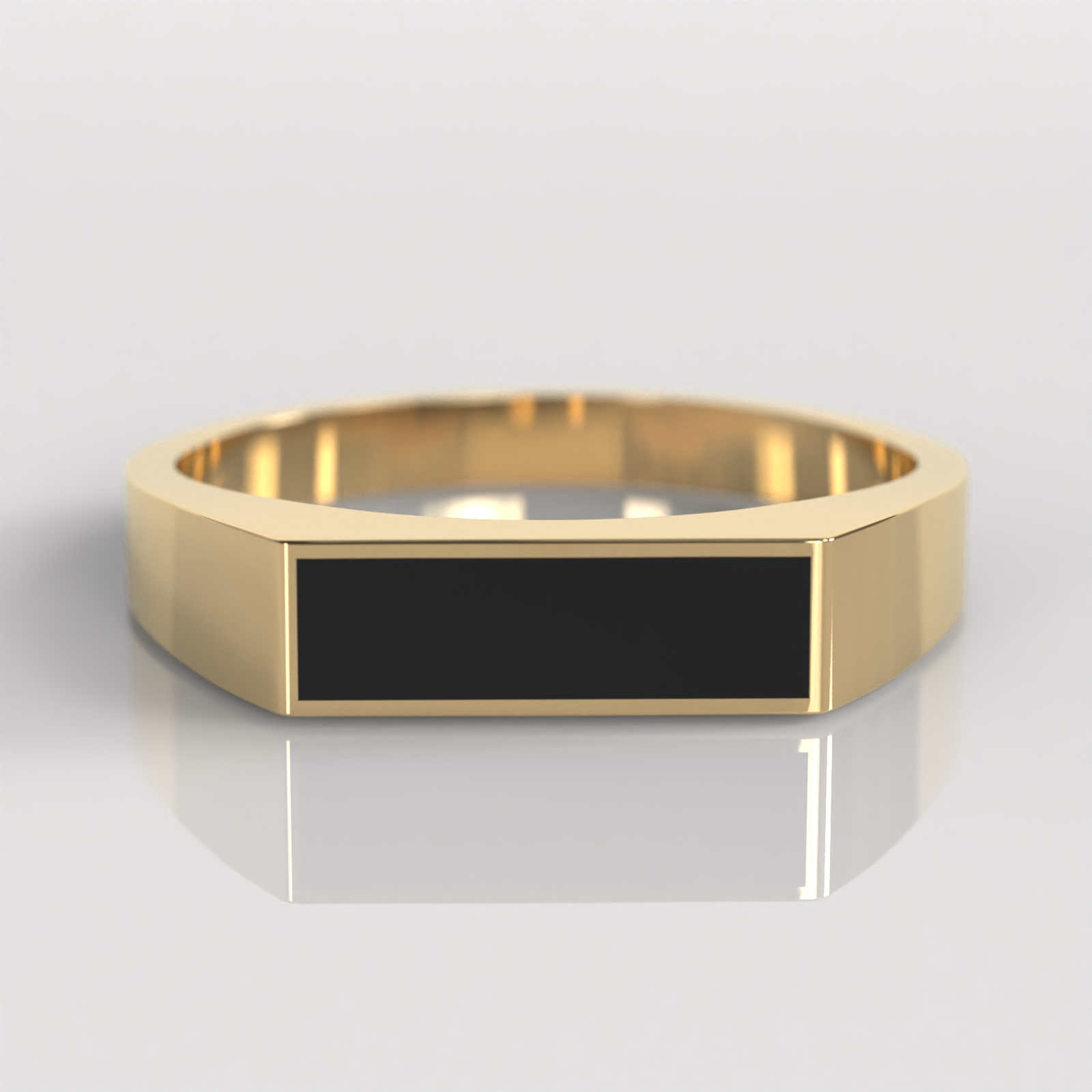Anillo Sello Marshall - Oro Amarillo 18K