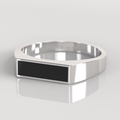 Anillo Sello Marshall - Plata
