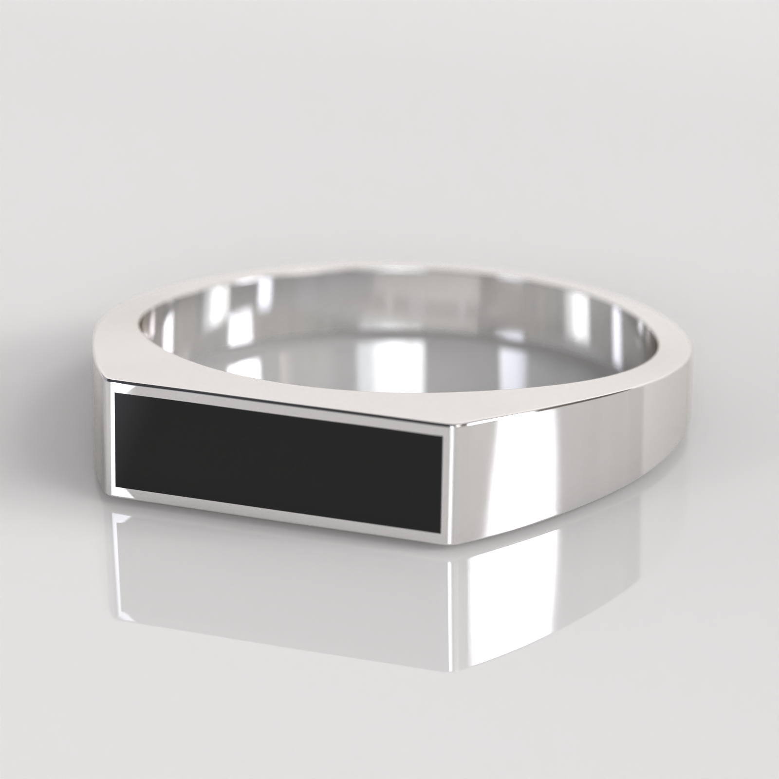 Anillo Sello Marshall - Plata