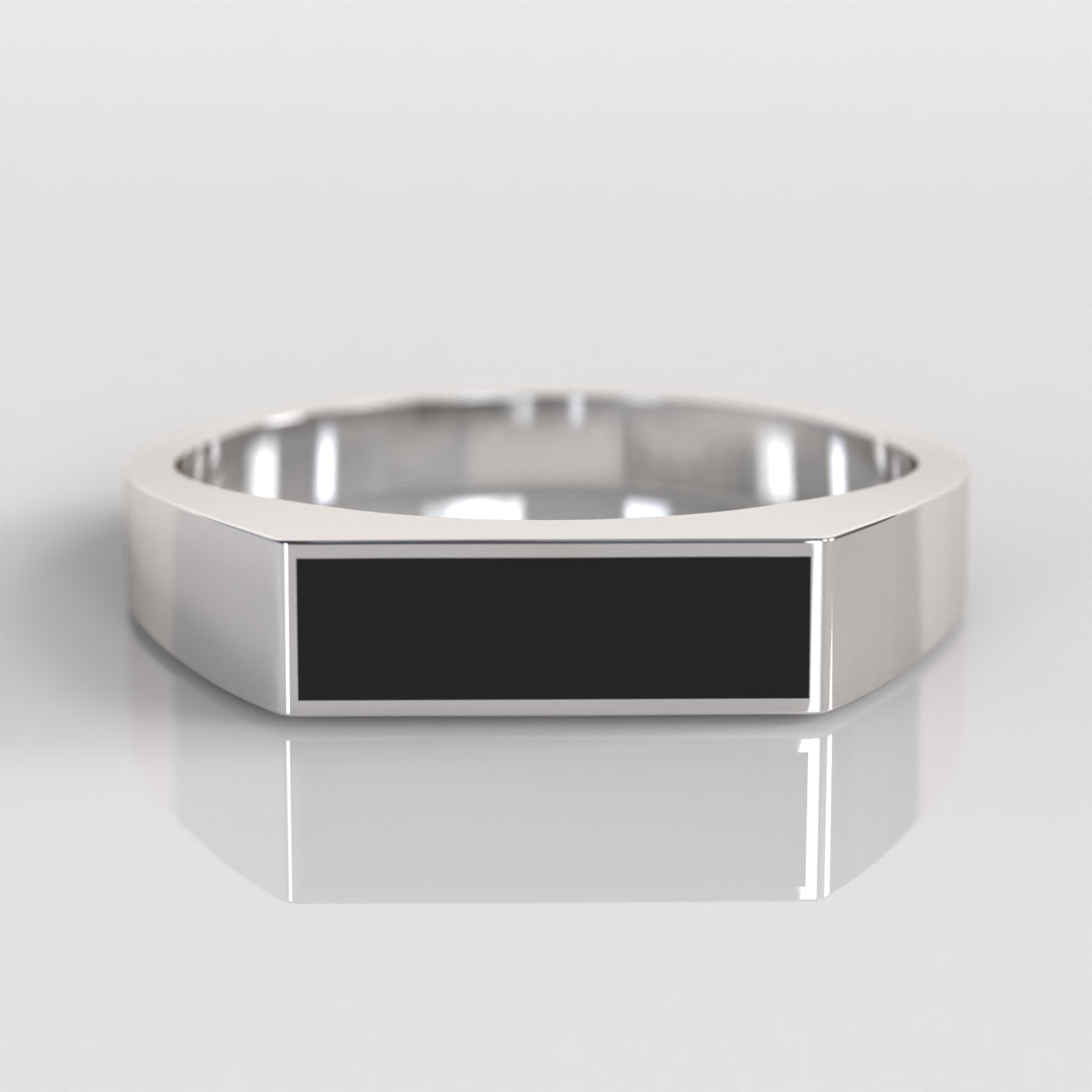 Anillo Sello Marshall - Plata