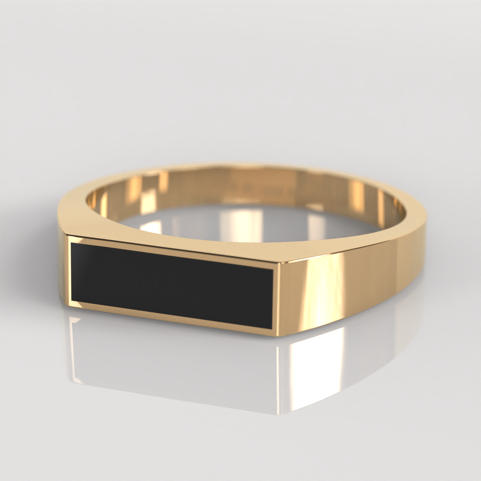 Anillo Sello Marshall - Oro Rosado 18K