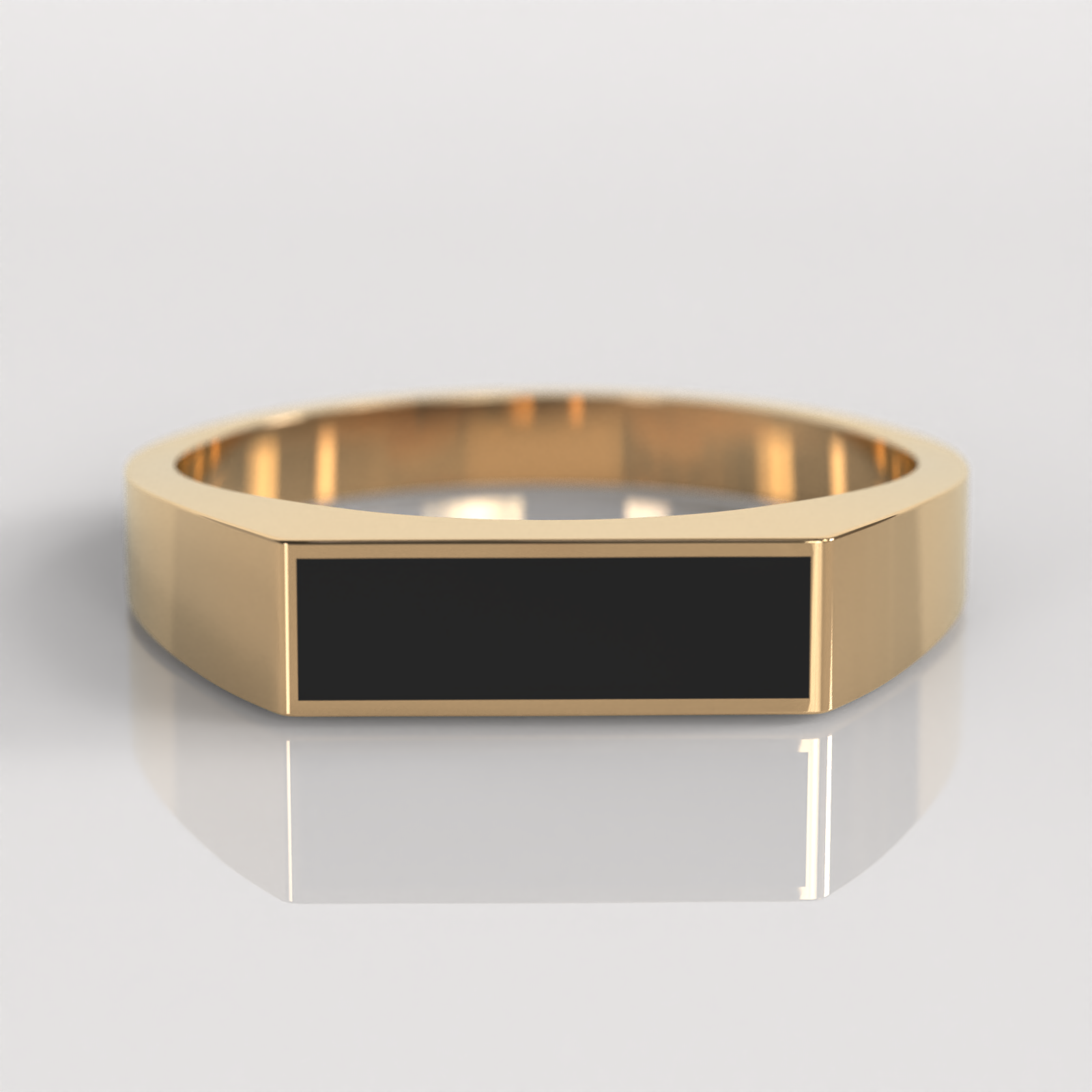 Anillo Sello Marshall - Oro Rosado 18K