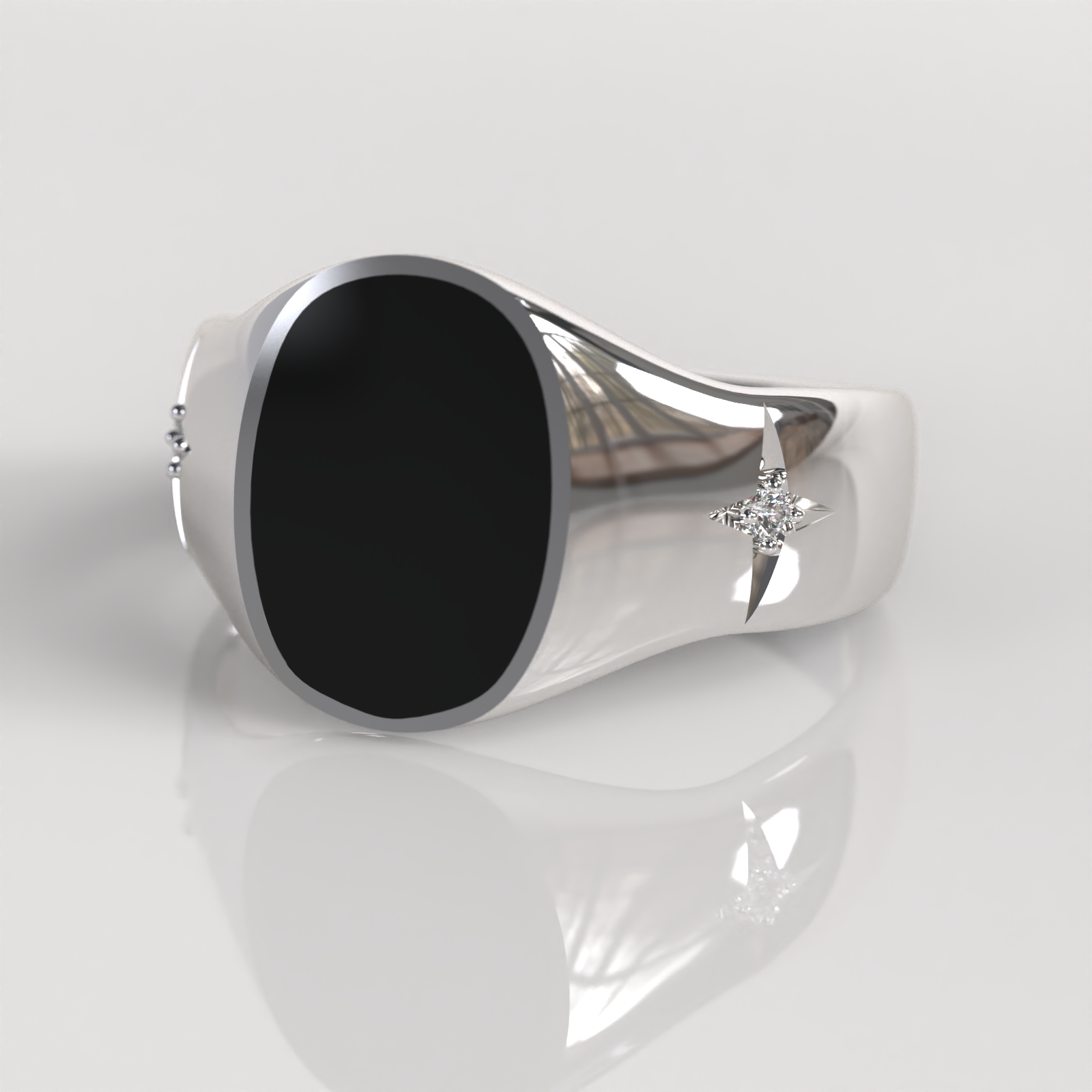 Anillo Sello Zorux - Plata