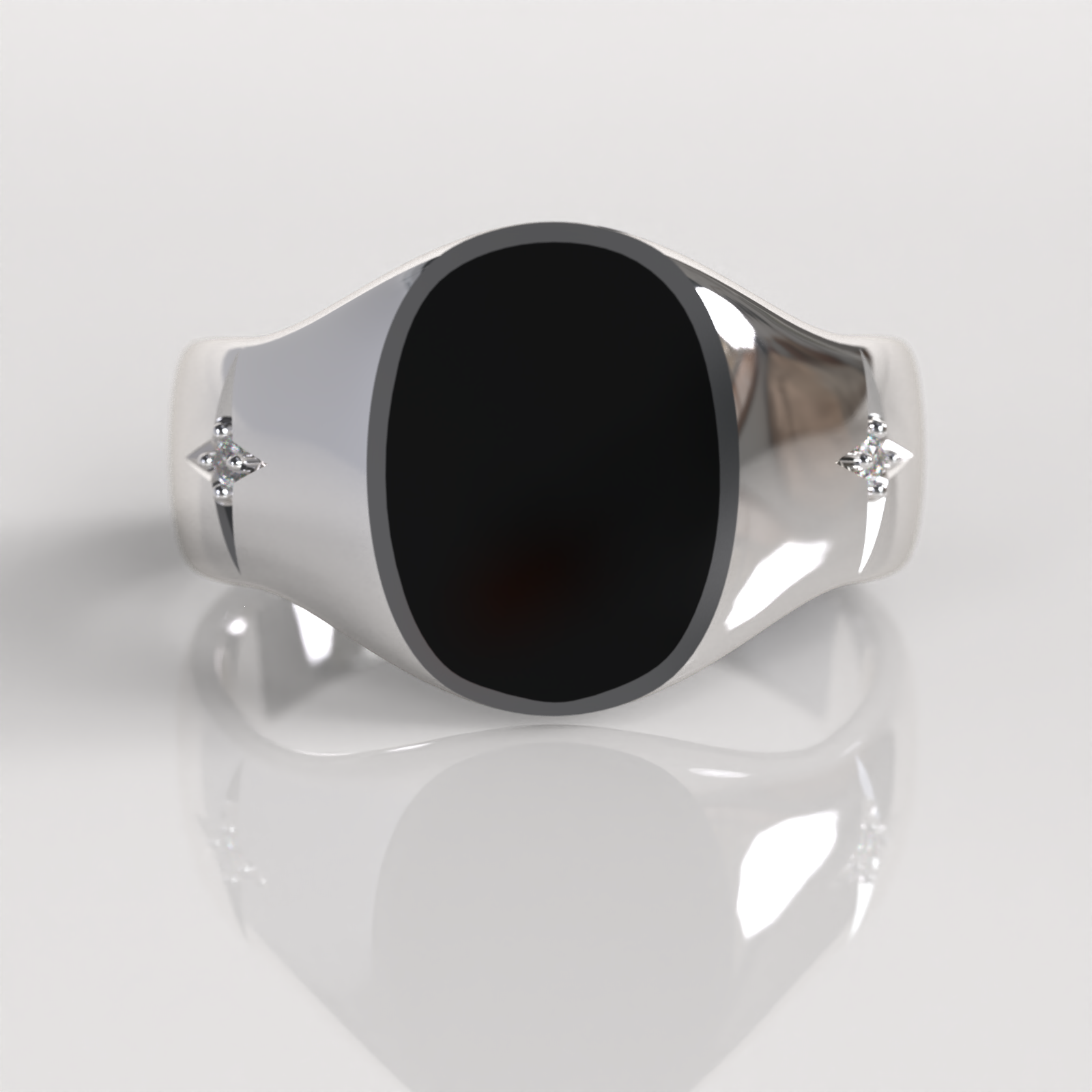 Anillo Sello Zorux - Plata