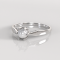 Anillo de Compromiso Celine - Plata