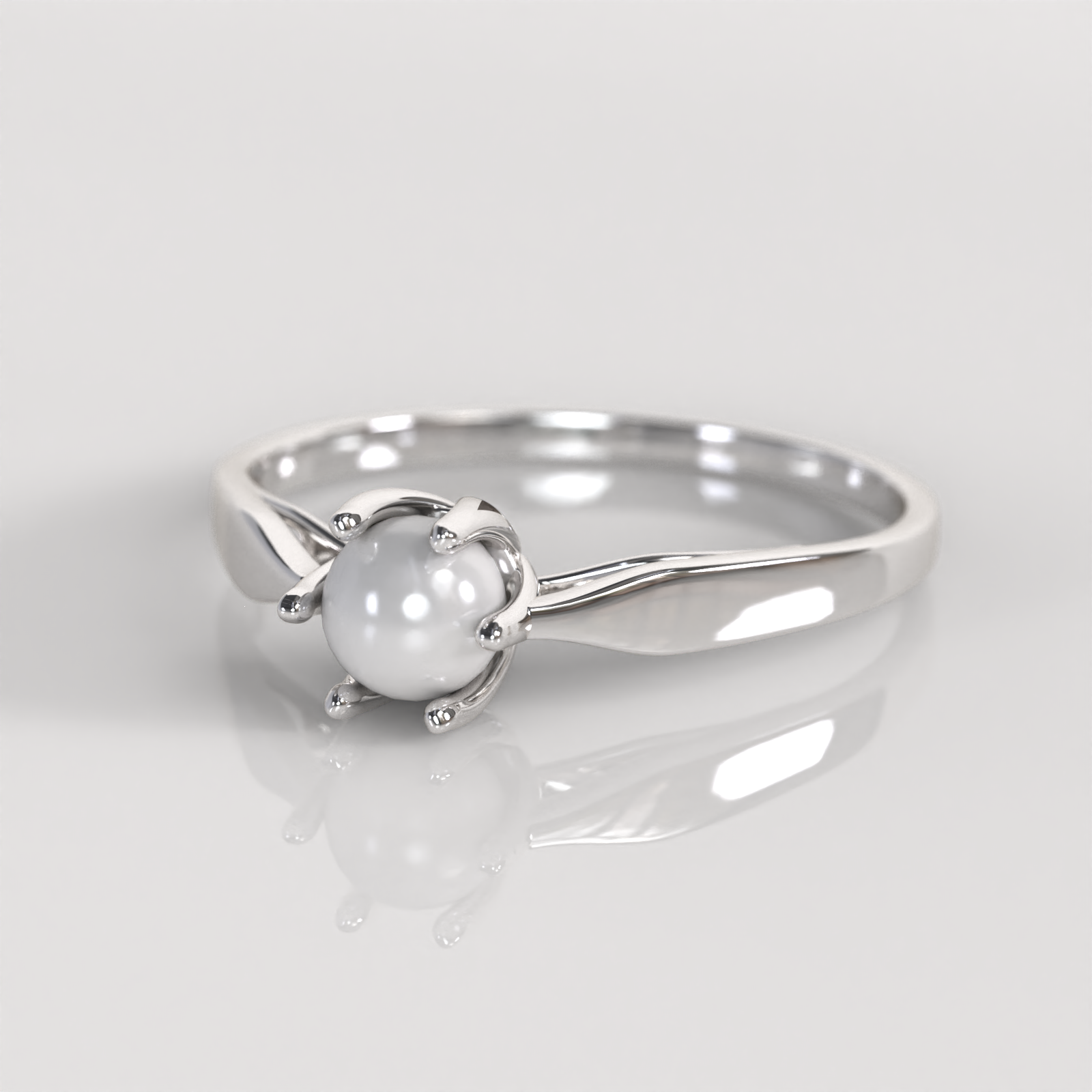 Anillo de Compromiso Celine - Plata