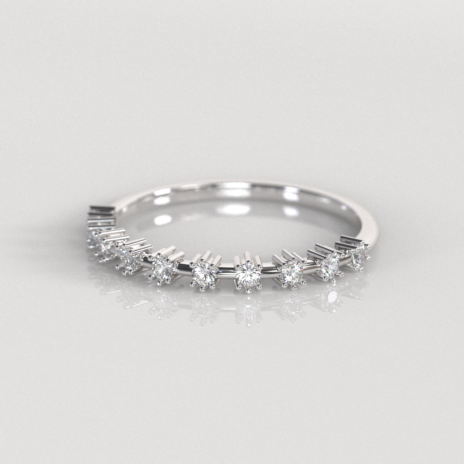 Anillo de Compromiso Emma - Plata