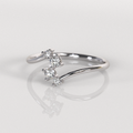 Anillo Catherine - Oro Blanco 18K