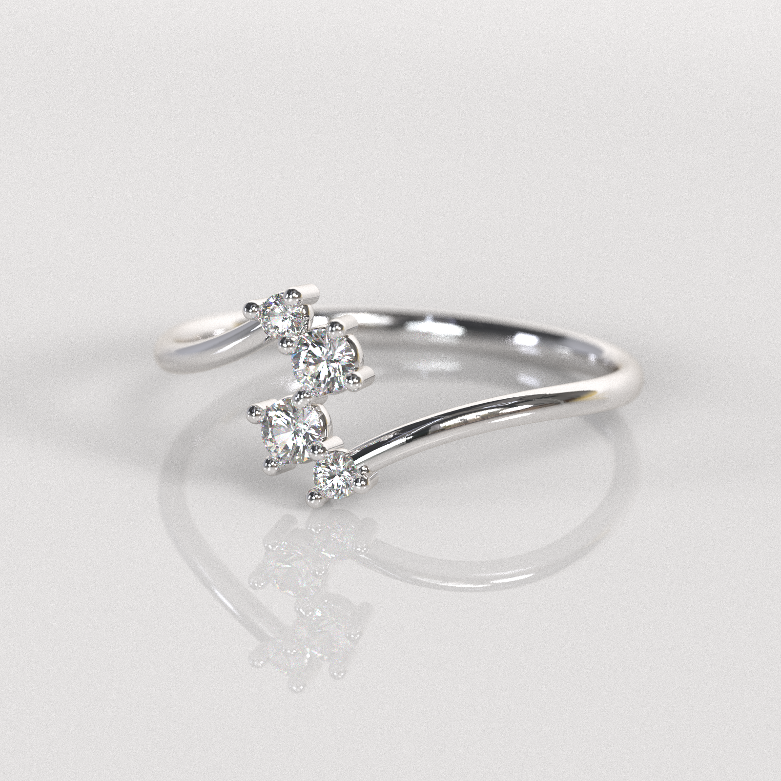 Anillo Catherine - Plata