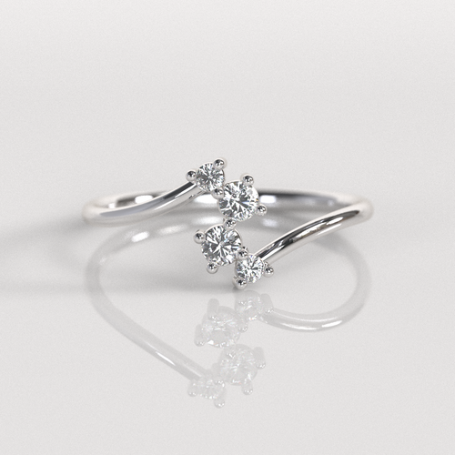 Anillo Catherine - Plata