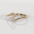 Anillo Catherine - Oro Rosado 18K