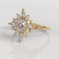 Anillo de Compromiso Magno - Oro Amarillo 18K