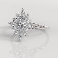 Anillo de Compromiso Magno - Plata