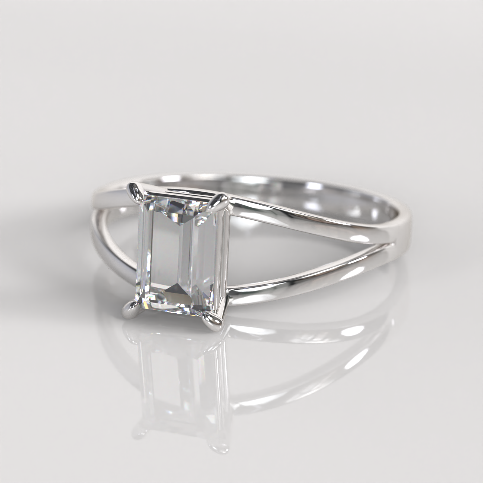 Anillo de Compromiso Zelia - Plata