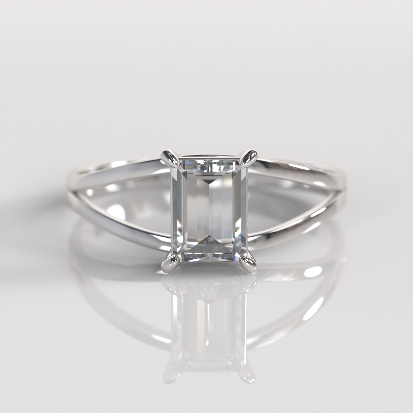 Anillo de Compromiso Zelia - Plata