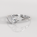 Anillo de Compromiso Adelle - Plata