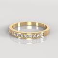 Anillo de Compromiso Mercia - Oro Amarillo 18K