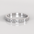 Anillo de Compromiso Mercia - Oro Blanco 18K
