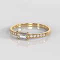 Anillo de Compromiso Annya - Oro Amarillo 18K