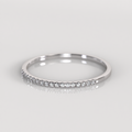 Anillo Isadora - Oro Blanco 18K
