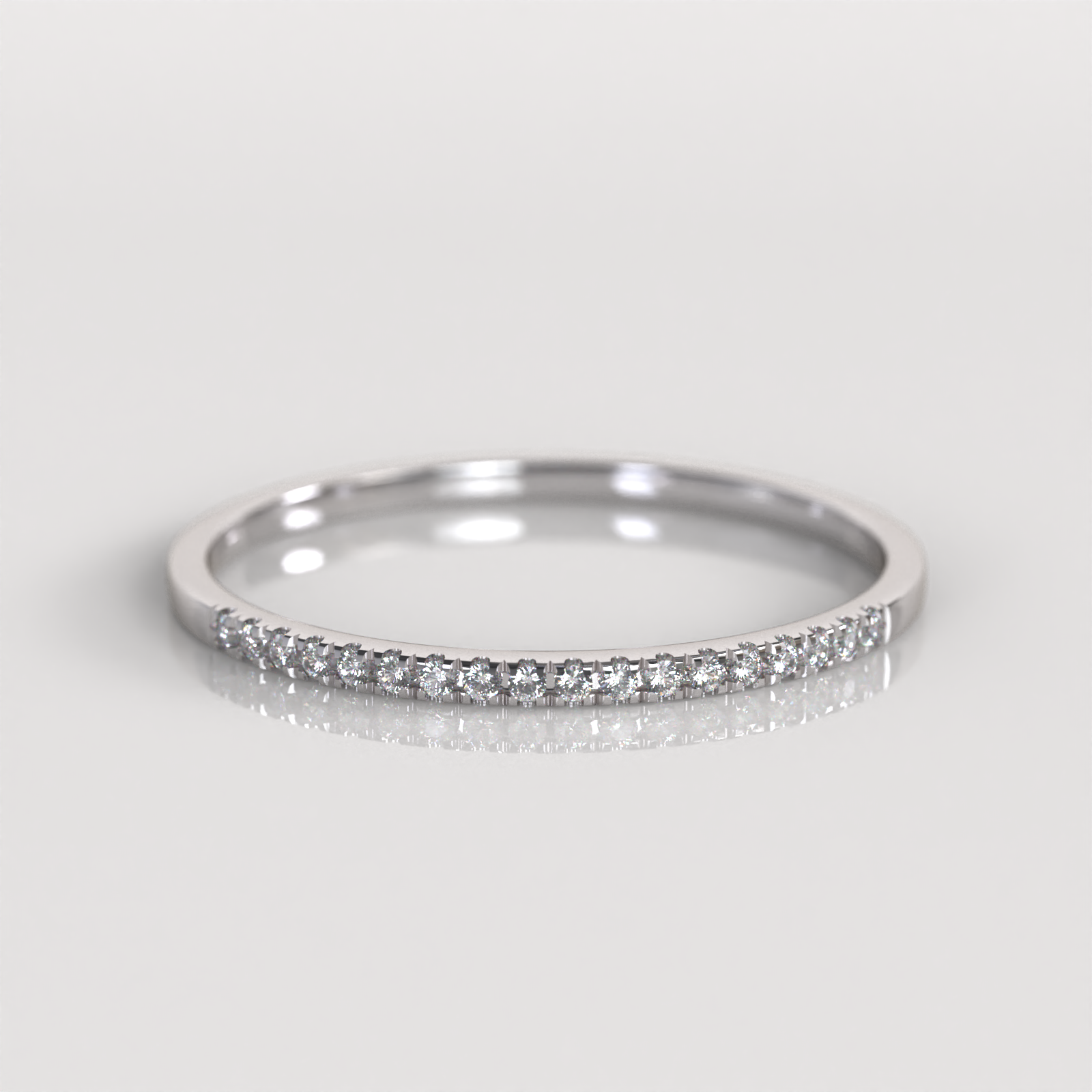 Anillo Isadora - Oro Blanco 18K