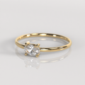 Anillo de Compromiso Ada - Oro Amarillo 18K