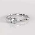 Anillo de Compromiso Ada - Oro Blanco 18K
