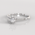 Anillo de Compromiso Perla - Plata