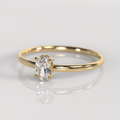 Anillo de Compromiso Olivia - Oro Amarillo 18K