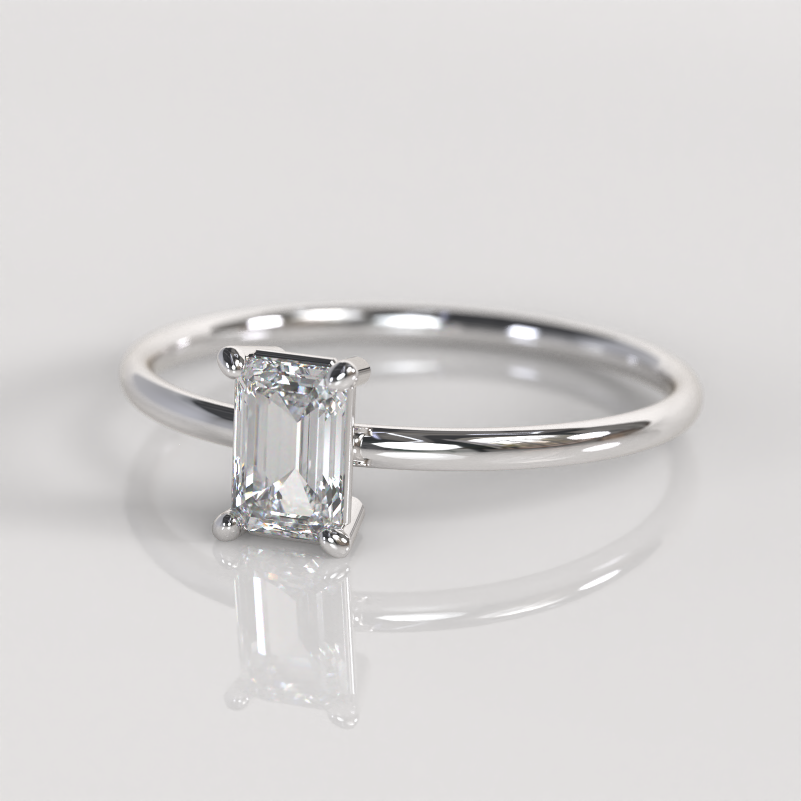 Anillo de Compromiso Ivara - Plata