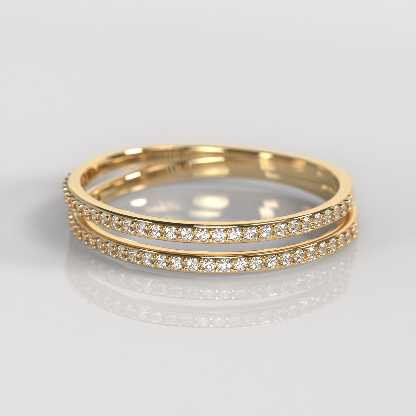 Anillo Amanda - Oro Amarillo 18K