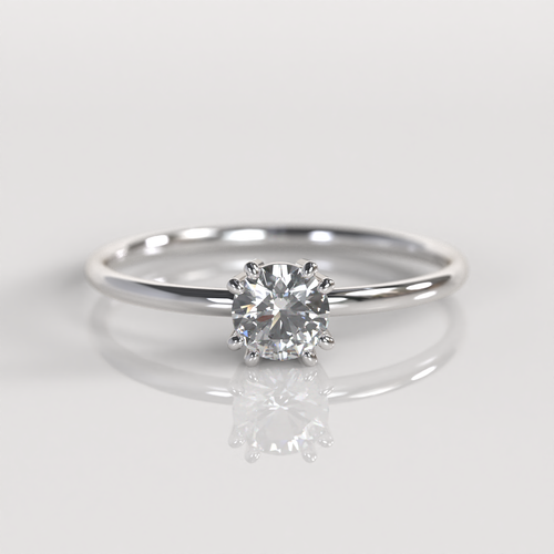 Anillo de Compromiso Camille - Plata