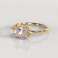 Anillo de Compromiso Regina - Oro Amarillo 18K