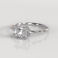 Anillo de Compromiso Regina - Oro Blanco 18K