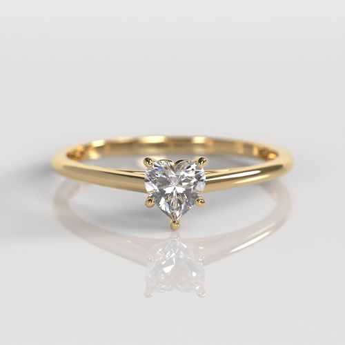 Anillo de Compromiso Alma - Oro Amarillo 18K