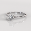 Anillo de Compromiso Alma - Oro Blanco 18K