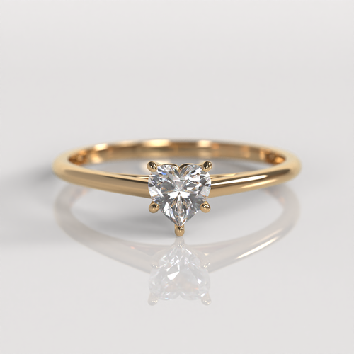Anillo de Compromiso Alma - Oro Rosado 18K
