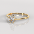 Anillo de Compromiso Elizabeth - Oro Amarillo 18K