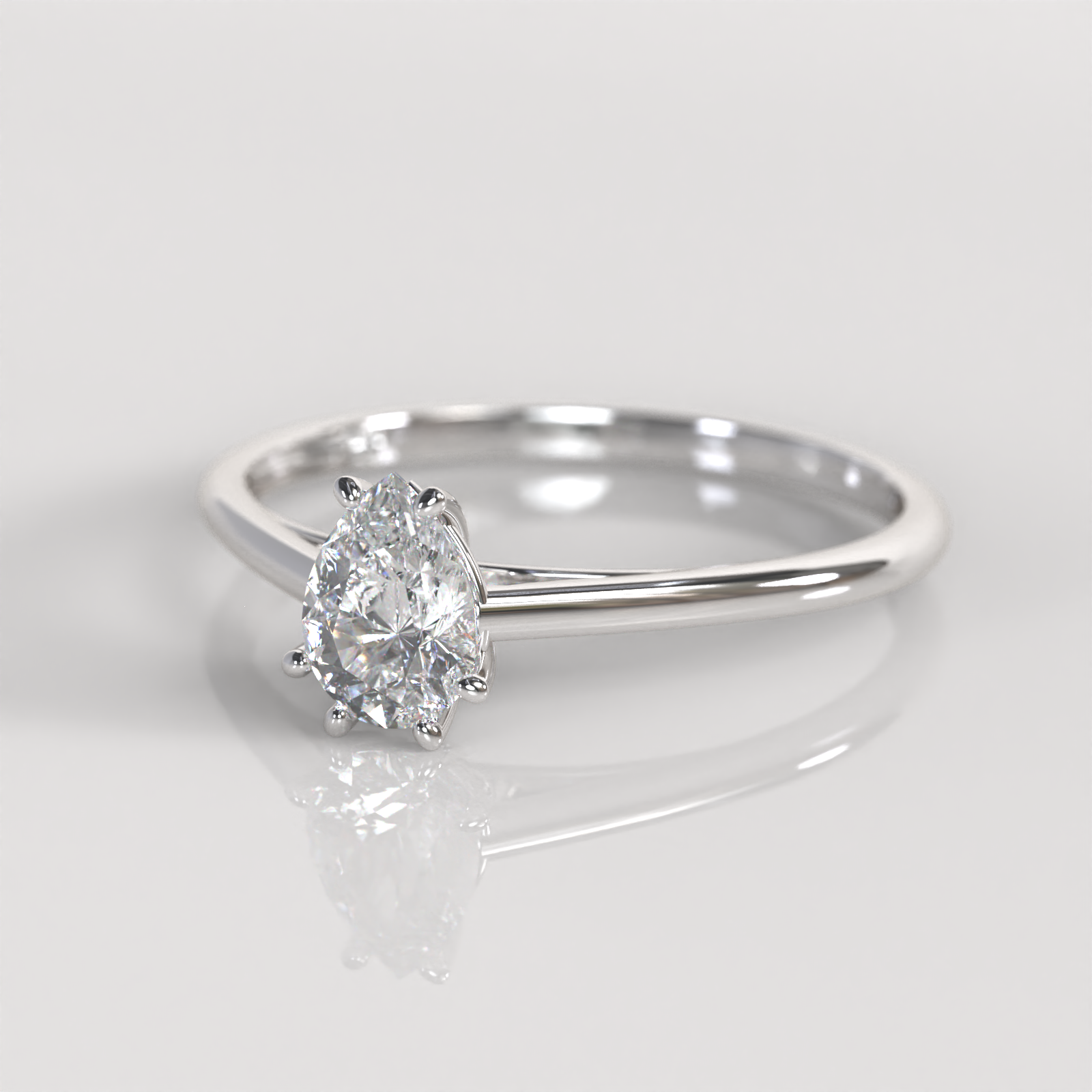 Anillo de Compromiso Elizabeth - Plata