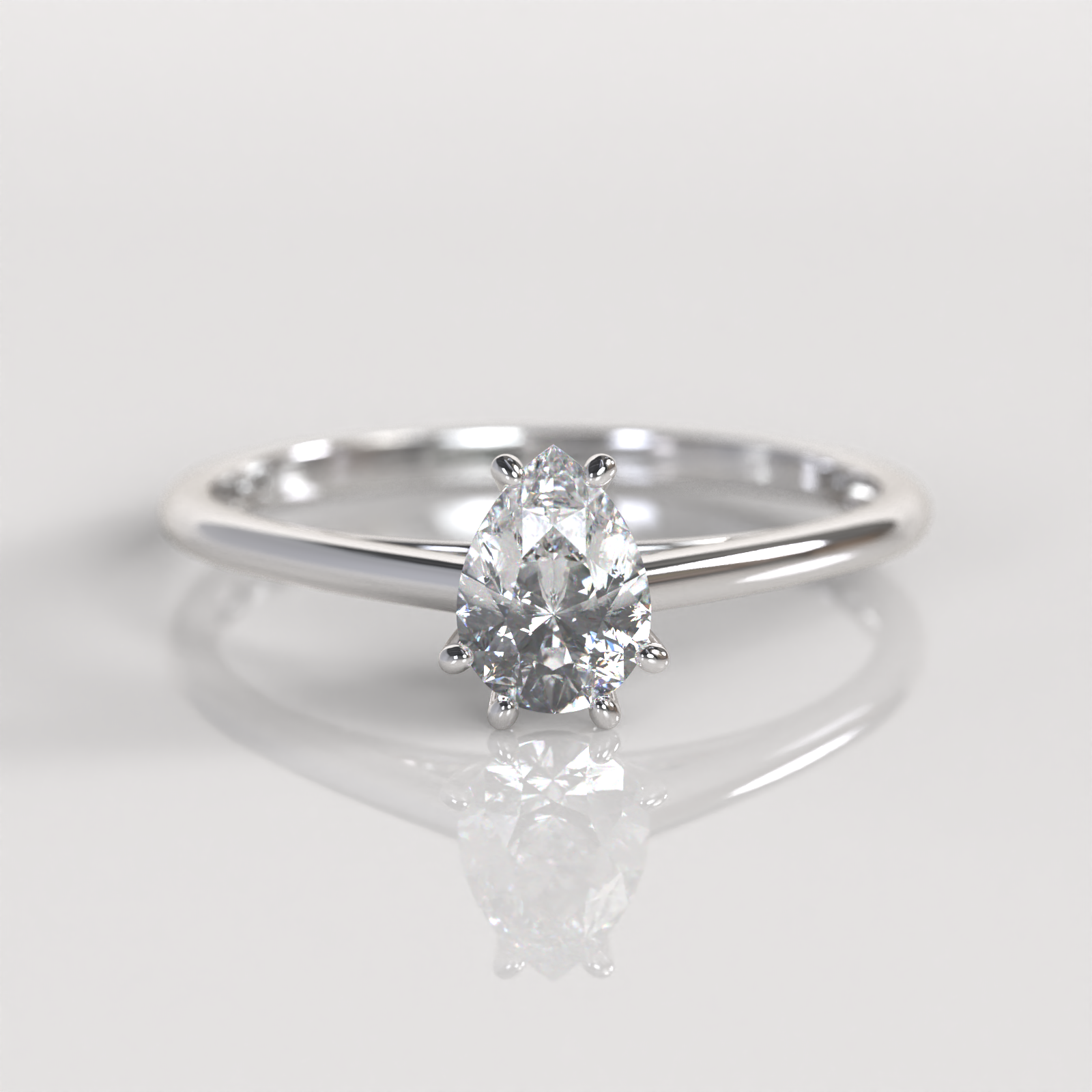 Anillo de Compromiso Elizabeth - Plata
