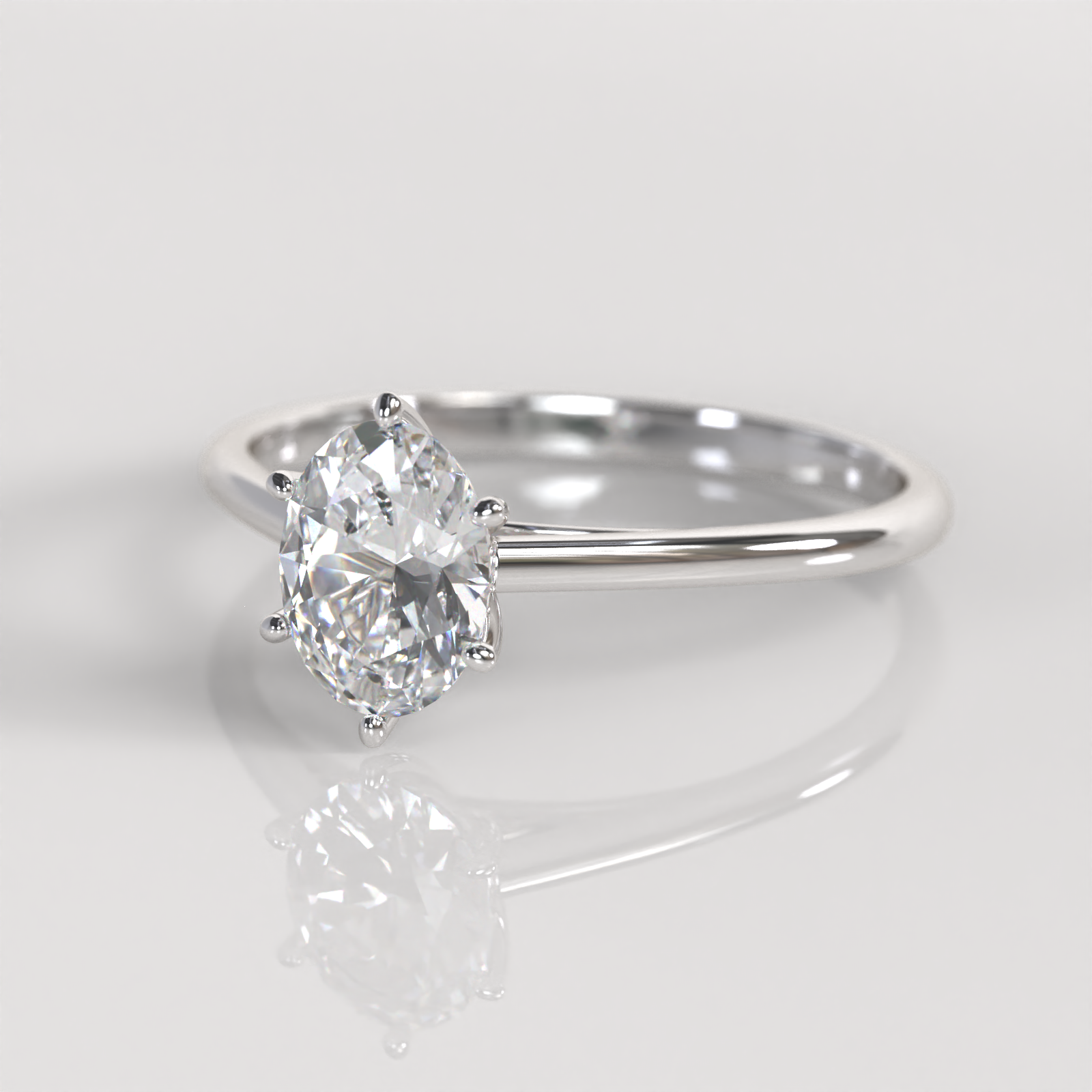 Anillo de Compromiso Susan - Plata