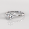 Anillo de Compromiso Hazell - Oro Blanco 18K
