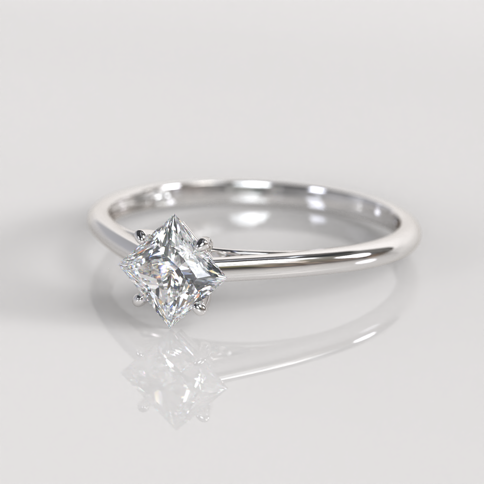 Anillo de Compromiso Hazell - Plata