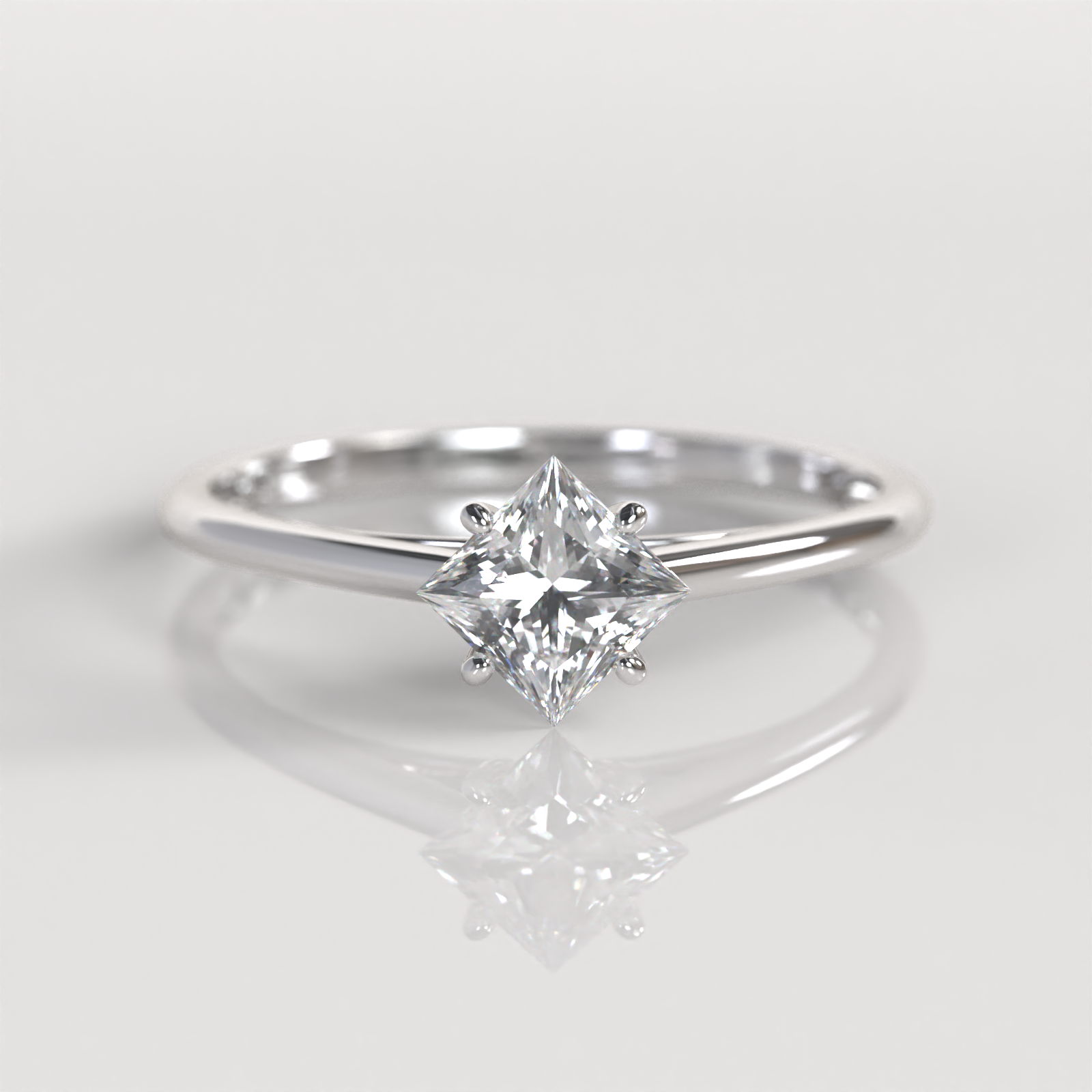 Anillo de Compromiso Hazell - Plata
