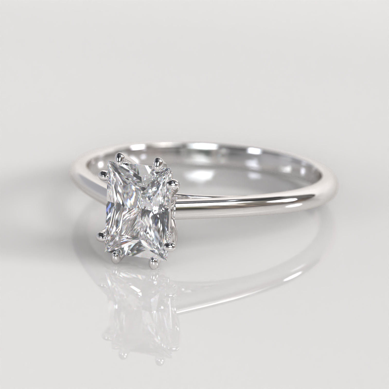 Anillo de Compromiso Victoria - Plata