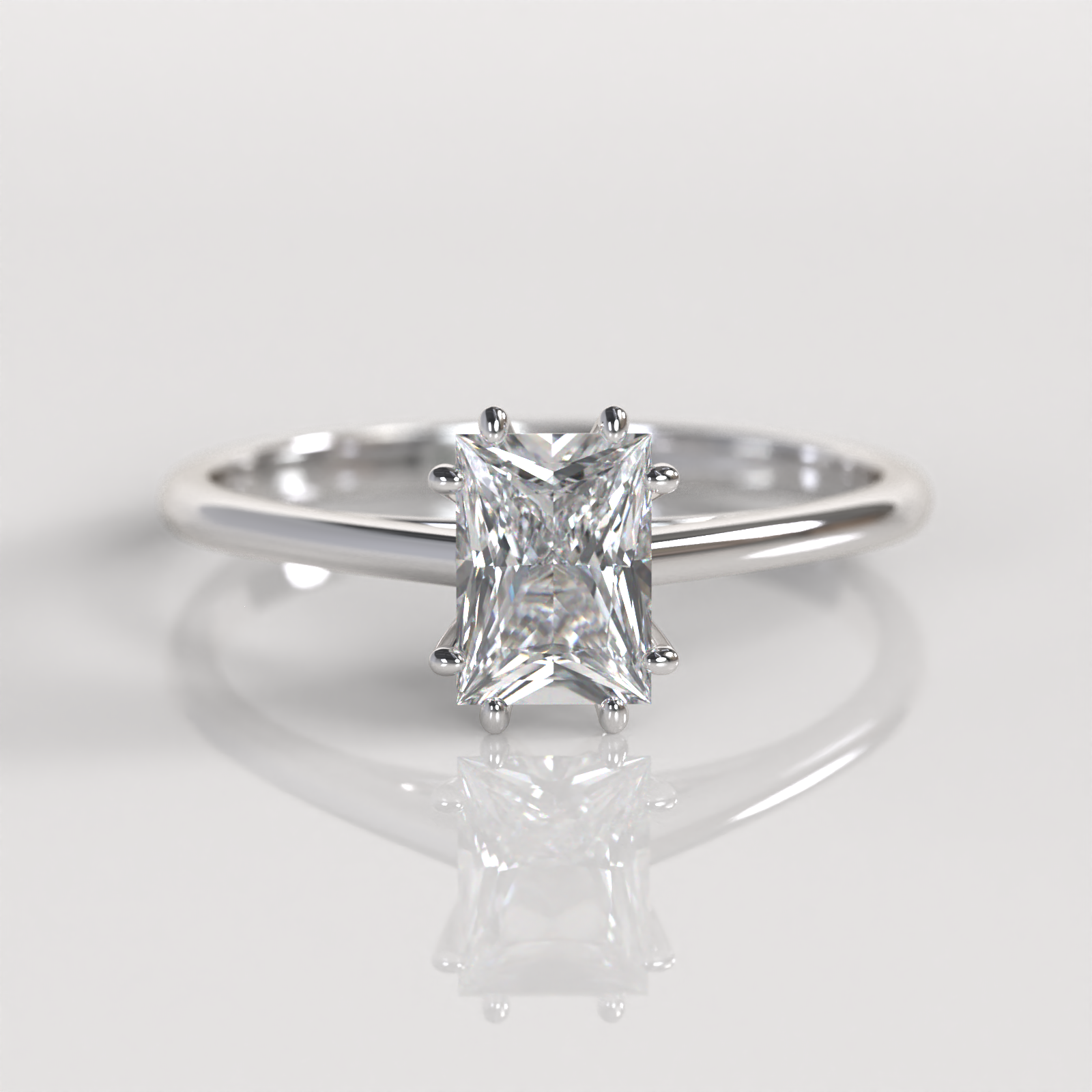Anillo de Compromiso Victoria - Plata