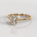 Anillo de Compromiso Victoria - Oro Rosado 18K