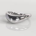 Anillo Nadira - Oro Blanco 18K