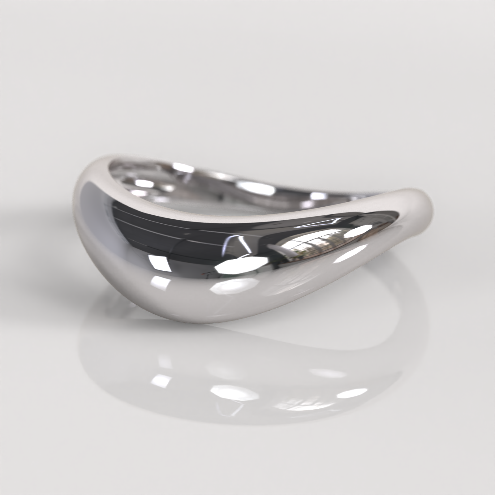 Anillo Nadira - Oro Blanco 18K