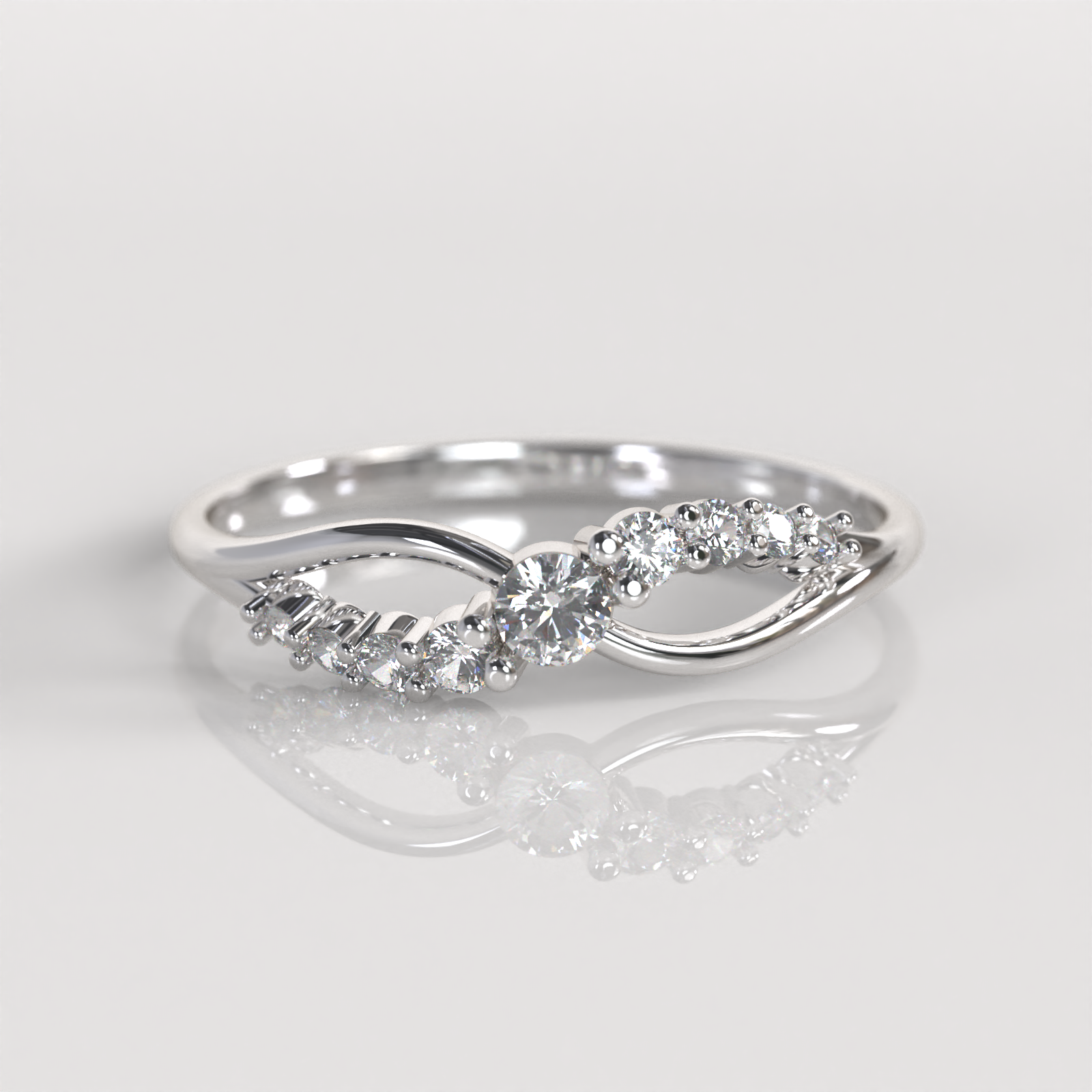 Anillo Ivette - Plata